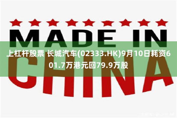 上杠杆股票 长城汽车(02333.HK)9月10日耗资601.7万港元回79.9万股